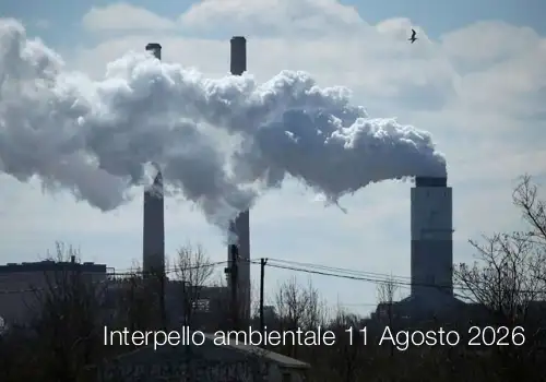 Interpello ambientale 11.08.2026 / Applicazione BAT 2022/2427 in materia di emissioni in atmosfera impianto IPPC 4.1